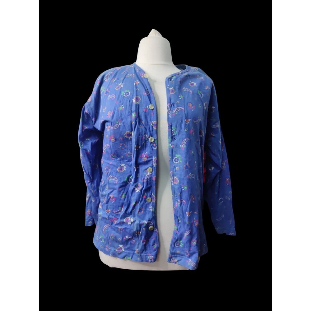 Vintage Liz Wear stirrup pants and blouse set size large